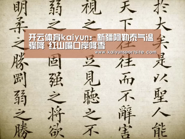 开云体育kaiyun
